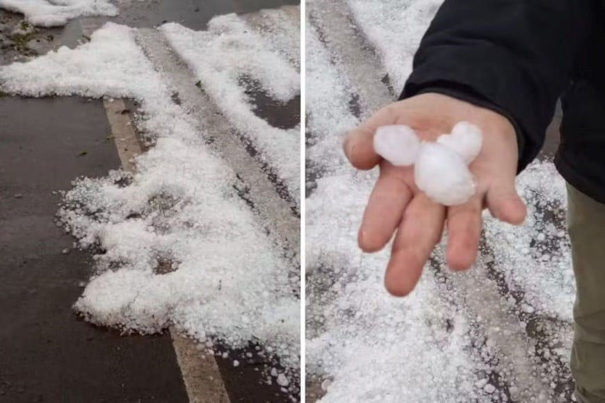 Temporal en Brasil. Foto: G1