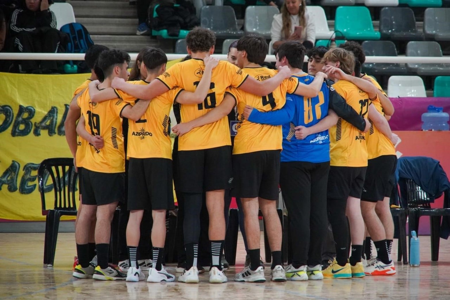 Test Event de handball: I.L Peretz y Alianza de Santo Tomé en el Invencible Santa Fe. Foto: Fernando Nicola