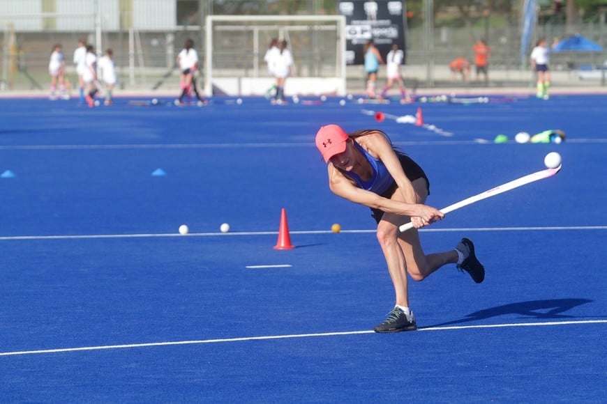 La exjugadora resaltó la importancia del deporte para las nuevas generaciones.