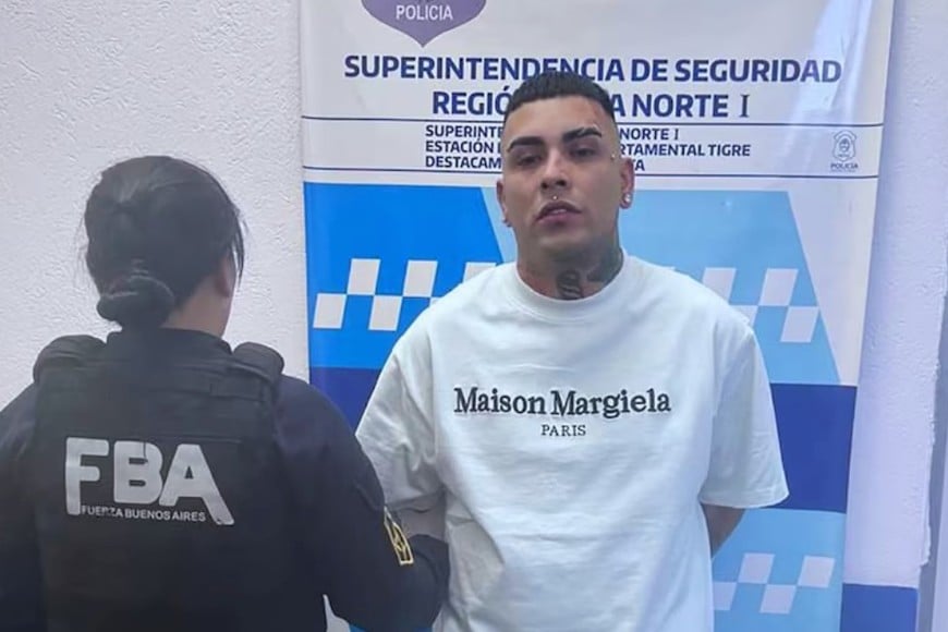 Callejero Fino y su acompañante quedaron detenidos y a disposición de la Justicia.