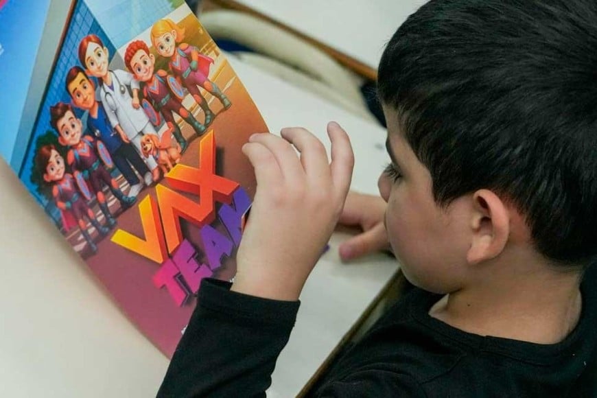 Vax Team, el programa provincial que apunta a los más pequeños.