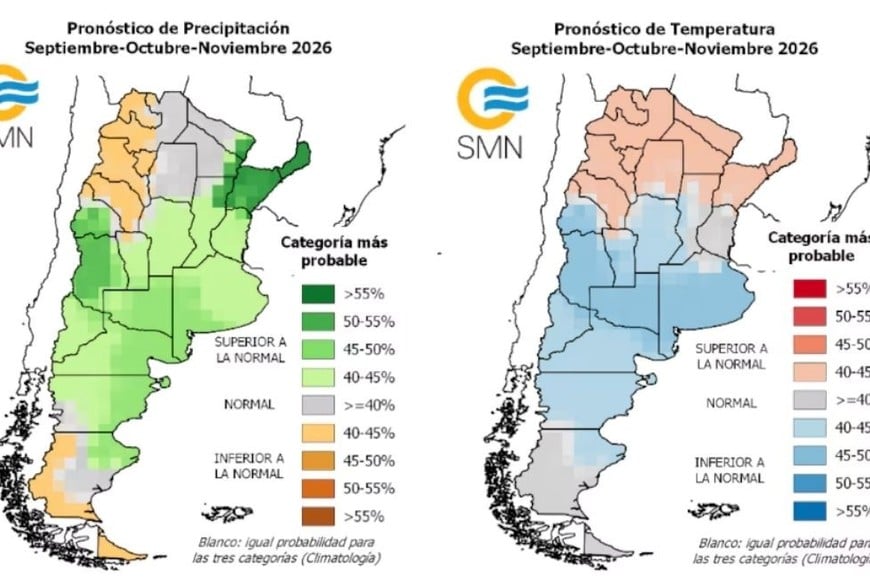 El pronóstico anticipa meses con mayor riesgo de incendio