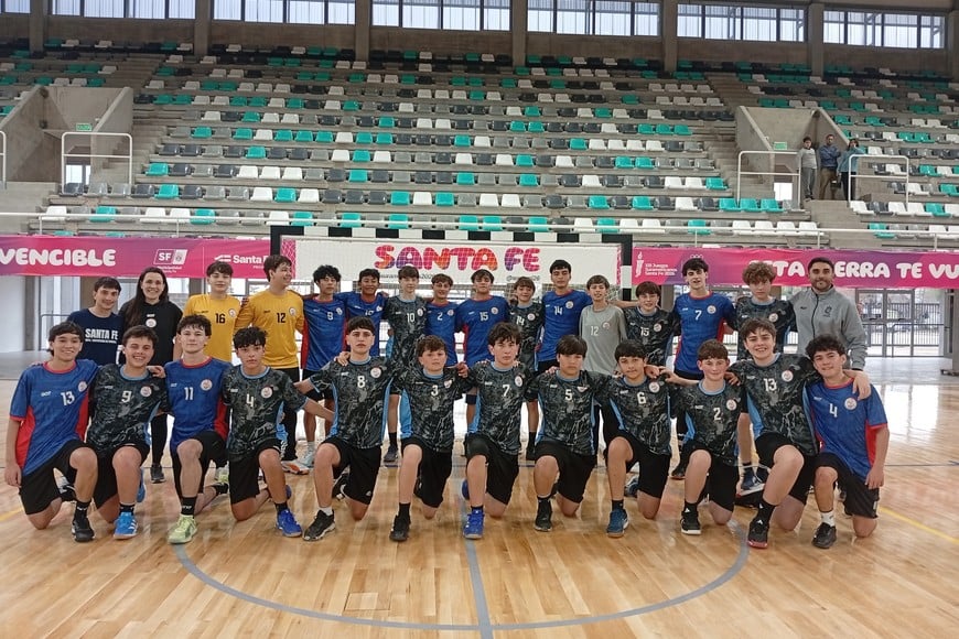 Selectivo de cadetes y menores masculino de Santa Fe. Foto: Gentileza