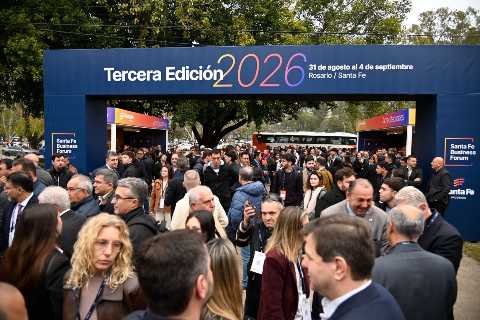 Comenzó el Santa Fe Bussines Forum.