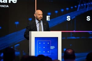 Gustavo Puccini encabezó la apertura de la tercera edición del Business Forum. Foto: Marcelo Manera