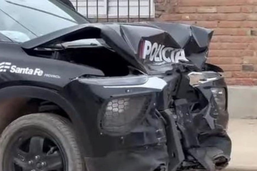 choque de patrulleros en barranquitas sur