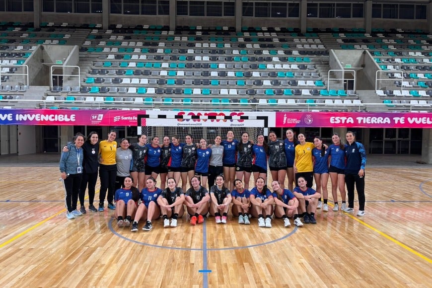Selectivo de cadetes y menores femenino de Santa Fe. Foto: Gentileza