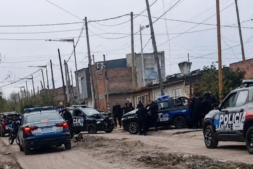 choque de patrulleros en barranquitas sur