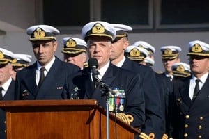 El almirante Juan Carlos Romay es el actual jefe del Estado Mayor General de la Armada Argentina.
