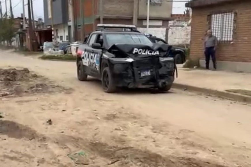 choque de patrulleros en barranquitas sur