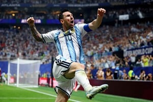 Cuatro títulos con la Selección. Reuters.
