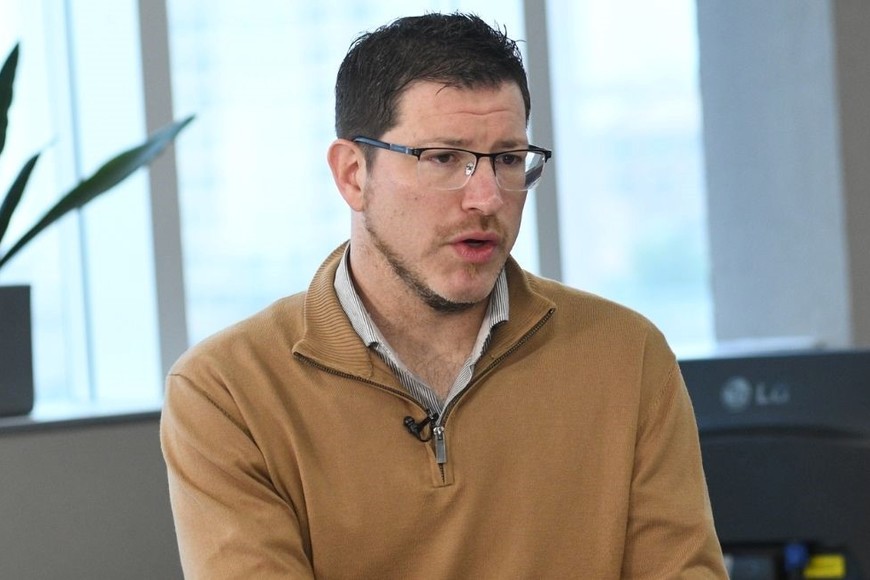Franco Romanello, referente de la asociación civil Factor Vial Créditos: Flavio Raina