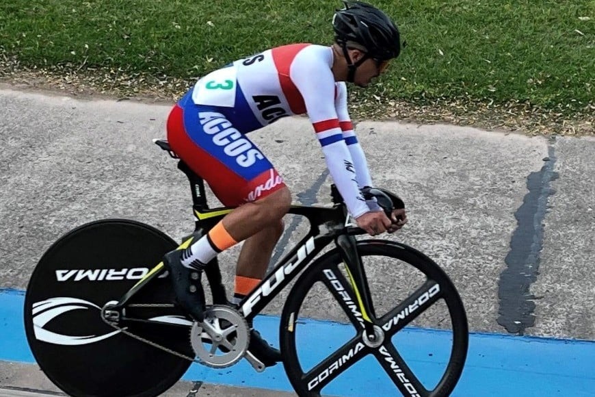 Yoel Vargas competirá ante los mejores ciclistas de Sudamérica.