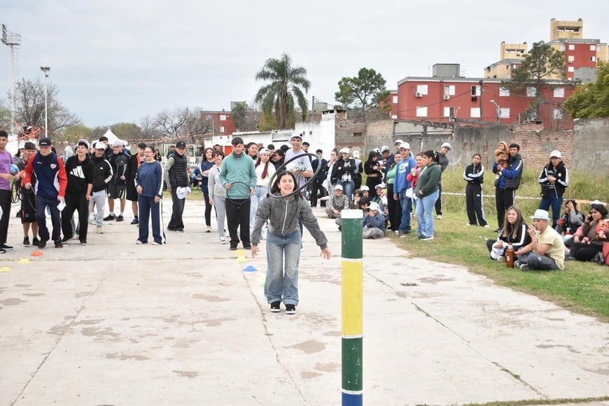 Jóvenes de distintas organizaciones compartieron un día de encuentro.