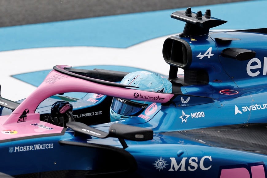 Formula One F1 - Dutch Grand Prix - Circuit Zandvoort, Zandvoort, Netherlands - August 21, 2026
Alpine's Pierre Gasly during practice REUTERS/Benoit Tessier