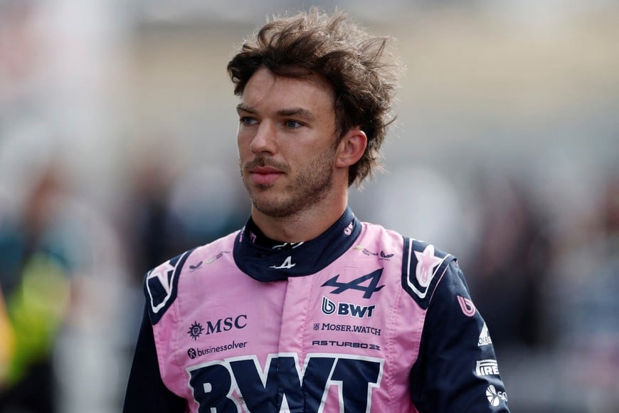 Formula One F1 - Dutch Grand Prix - Circuit Zandvoort, Zandvoort, Netherlands - August 21, 2026
Alpine's Pierre Gasly reacts after sprint qualifying REUTERS/Benoit Tessier