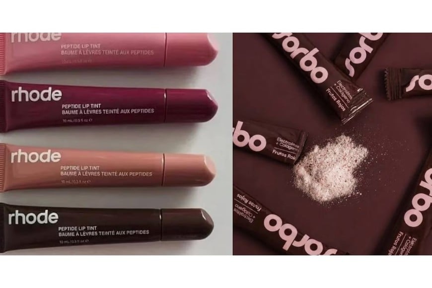 Las redes sociales compararon la estética de Sorbo con la marca Rhode.