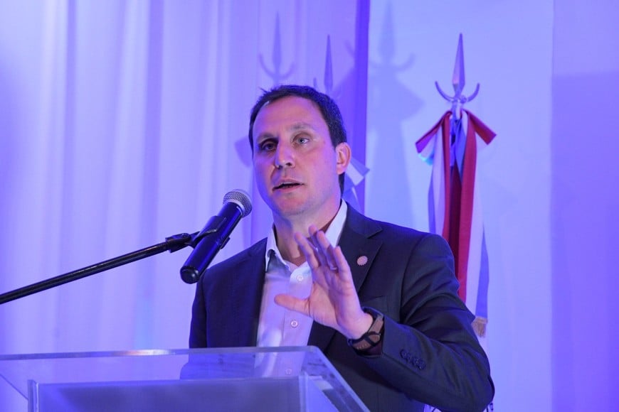 Christian Fiederer, titular de la entidad fabril santafesina. Crédito: Manuel Fabatía