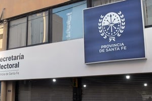 La sede de la Secretaría Electoral en la ciudad de Santa Fe.