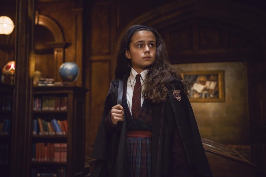 Arabella Stanton como Hermione Granger. Gentileza