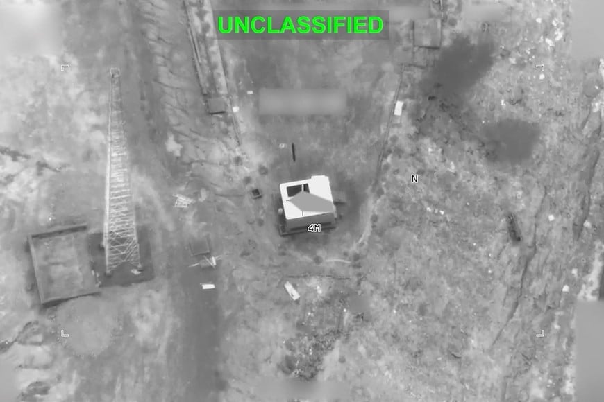 A screengrab from a video obtained from social media on September 1, 2026, shows a view shortly before what U.S. Central Command (CENTCOM) says was a U.S. strike on an Iranian military target. U.S. Central Command/Handout via REUTERS THIS IMAGE HAS BEEN SUPPLIED BY A THIRD PARTY. MANDATORY CREDIT. BLURRING FROM SOURCE
Verification:
Reuters was not able to independently verify the location and the date when the video was taken, however they match official reports of U.S. strikes on Iran and no earlier versions of the video were found posted online before September 1.