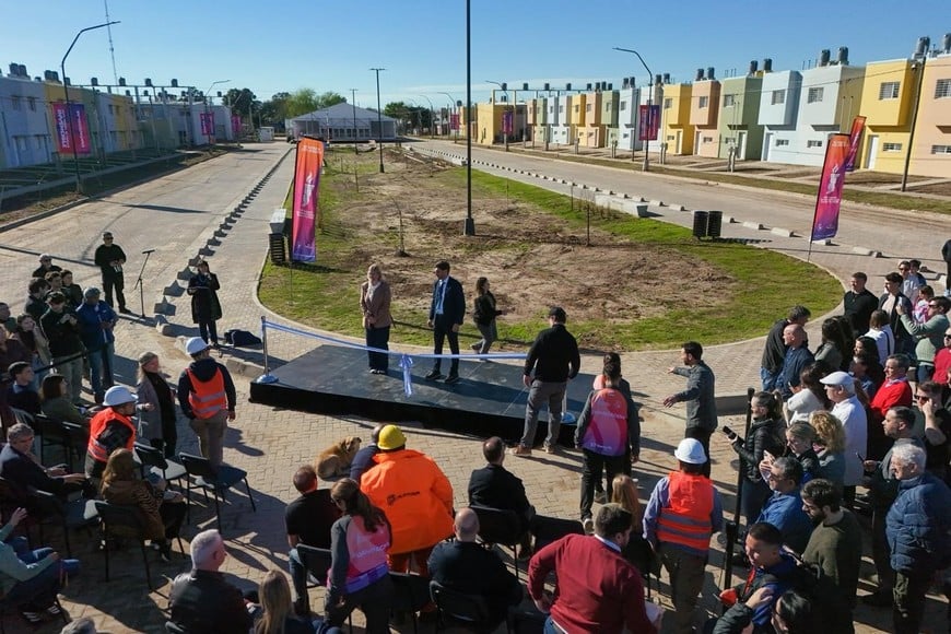 La obra ocupa una superficie de 76.000 metros cuadrados en la zona norte. Crédito: Fernando Nicola.