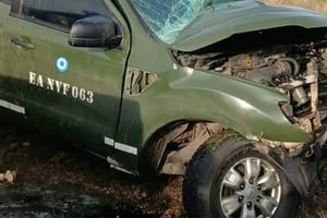 Un fuerte choque se registró este miércoles por la mañana sobre la Ruta Nacional 33