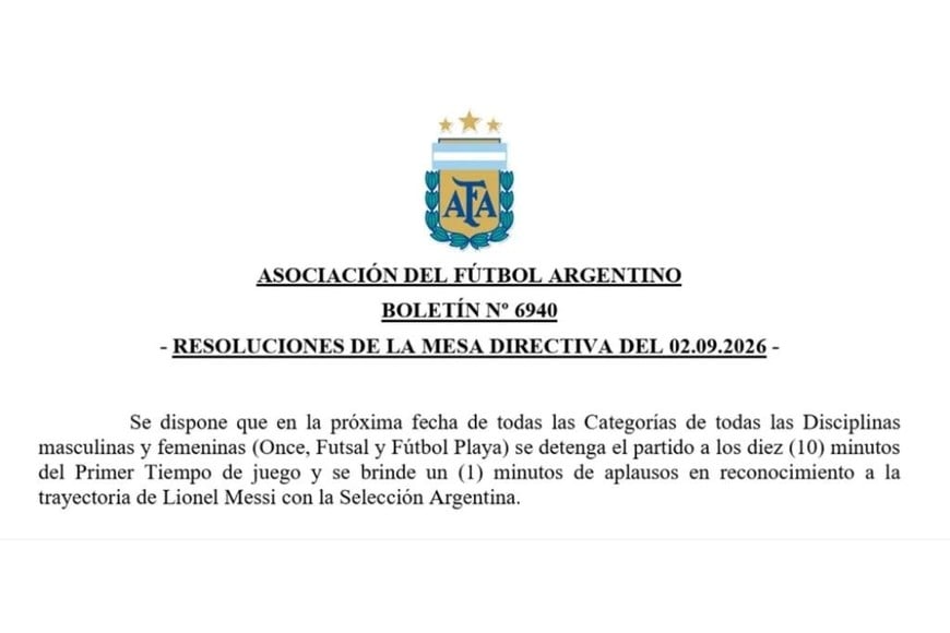 afa messi