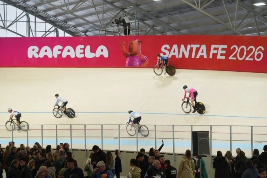 Velódromo de la ciudad de Rafaela.
