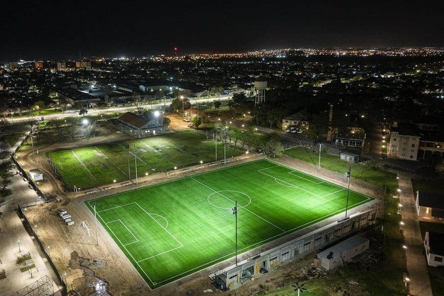 El renovado espacio tendrá nuevas canchas, vestuarios y tribunas.