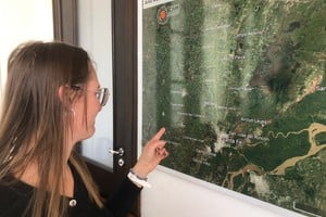 "Lo que sucede es que si una ciudad limpia de un lado y la otra ciudad demora en limpiar o no van coordinadas, la realidad es que el agua avanza", sintetizó Florencia Pinatti, secretaria ejecutiva del Ente de Coordinación del Área Metropolitana (ECAM). El Litoral.