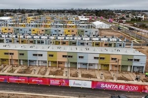 La Villa Suramericana de Santa Fe será inaugurada este miércoles en el barrio Esmeralda Este II. Foto: Fernando Nicola
