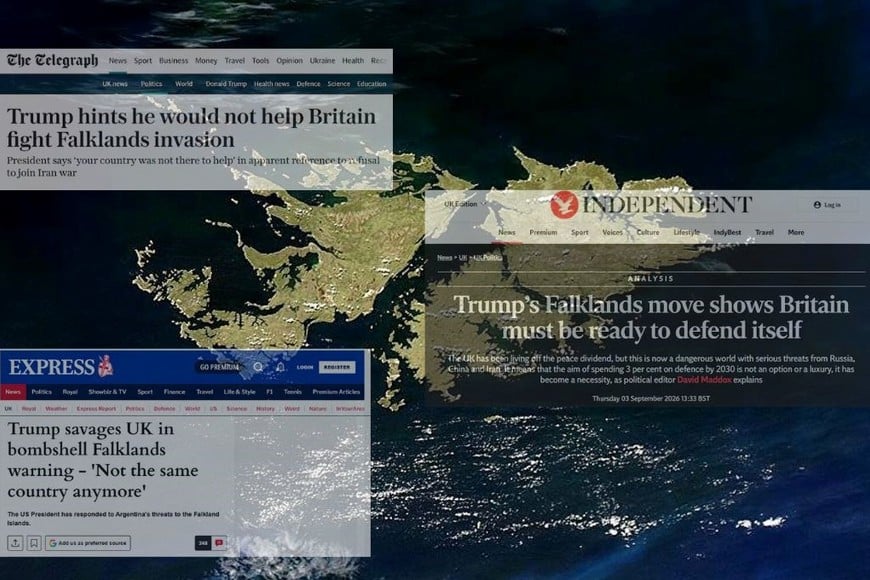 El impacto mediático en Londres se reflejó de inmediato en las portadas de los medios de mayor tirada.