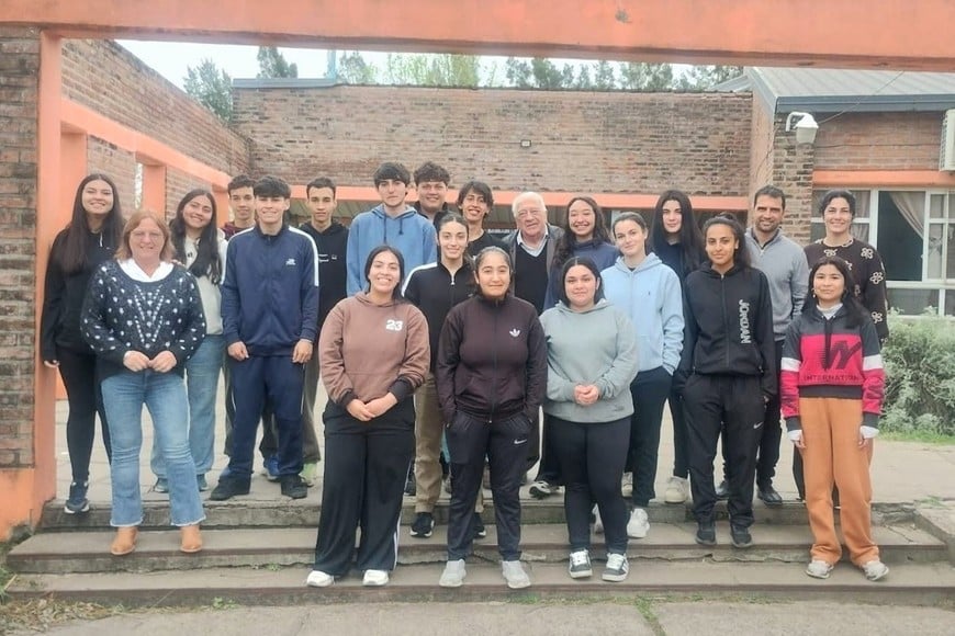 Sosa destacó el entusiasmo de los estudiantes durante las visitas.