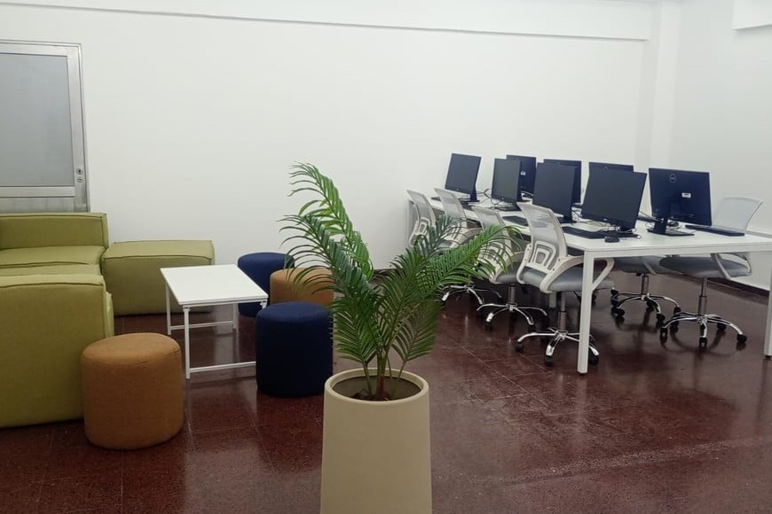 Está pensado como un espacio de coworking. Foto: Gentileza
