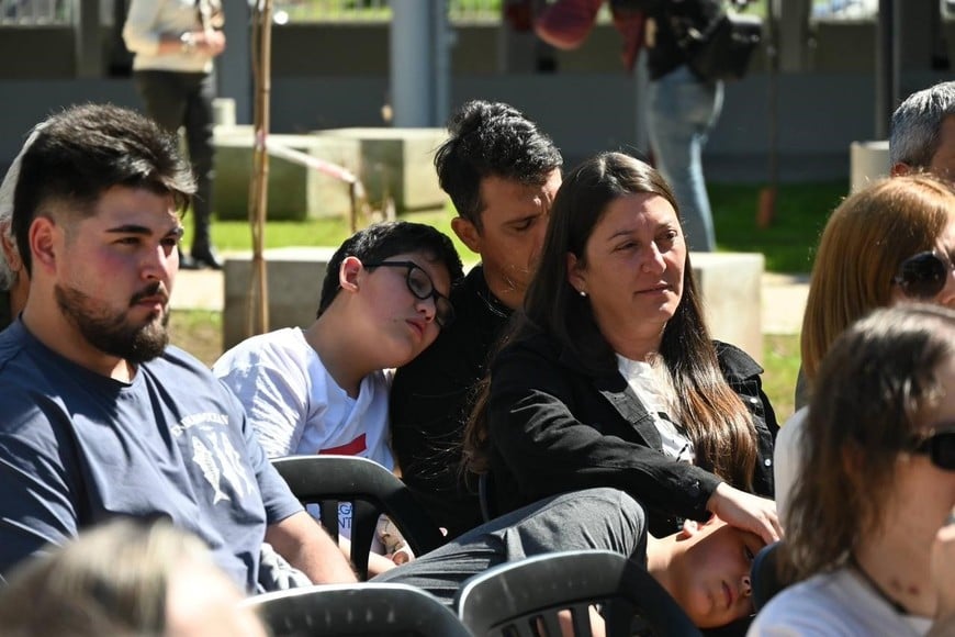 Entrega de viviendas en Villa Setúbal. Foto: Gentileza