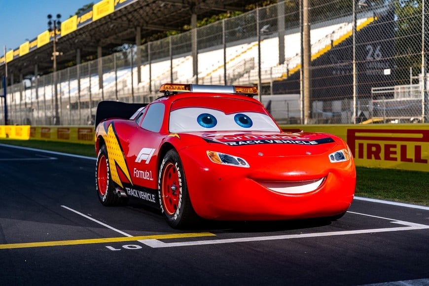 El Safety Car llevará una decoración inspirada en Cars.