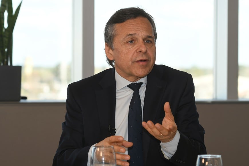Giuliano planteó un proyecto alternativo para la provincia. Crédito: Manuel Fabatía.