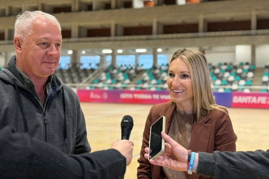 Juegos Suramericanos 2026: Llegaron los materiales deportivos de handball al estadio Invencible Santa Fe