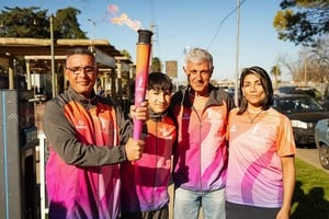 El Fuego Suramericano continúa su recorrido por la provincia rumbo a los Juegos Santa Fe 2026.
