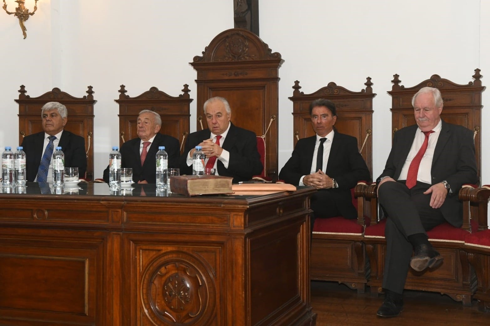 Diego Maciel juró como nuevo ministro de la Corte Suprema de Justicia de Santa Fe Crédito: Carolina Niklison