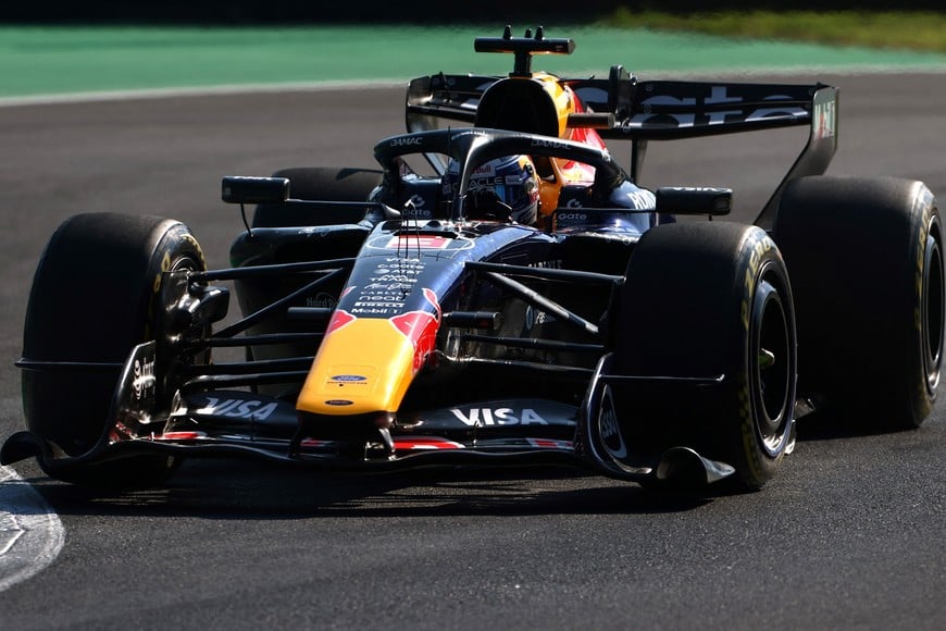 Formula One F1 - Italian Grand Prix - Autodromo Nazionale Monza, Monza, Italy - September 4, 2026
Red Bull's Max Verstappen during practice REUTERS/Guglielmo Mangiapane