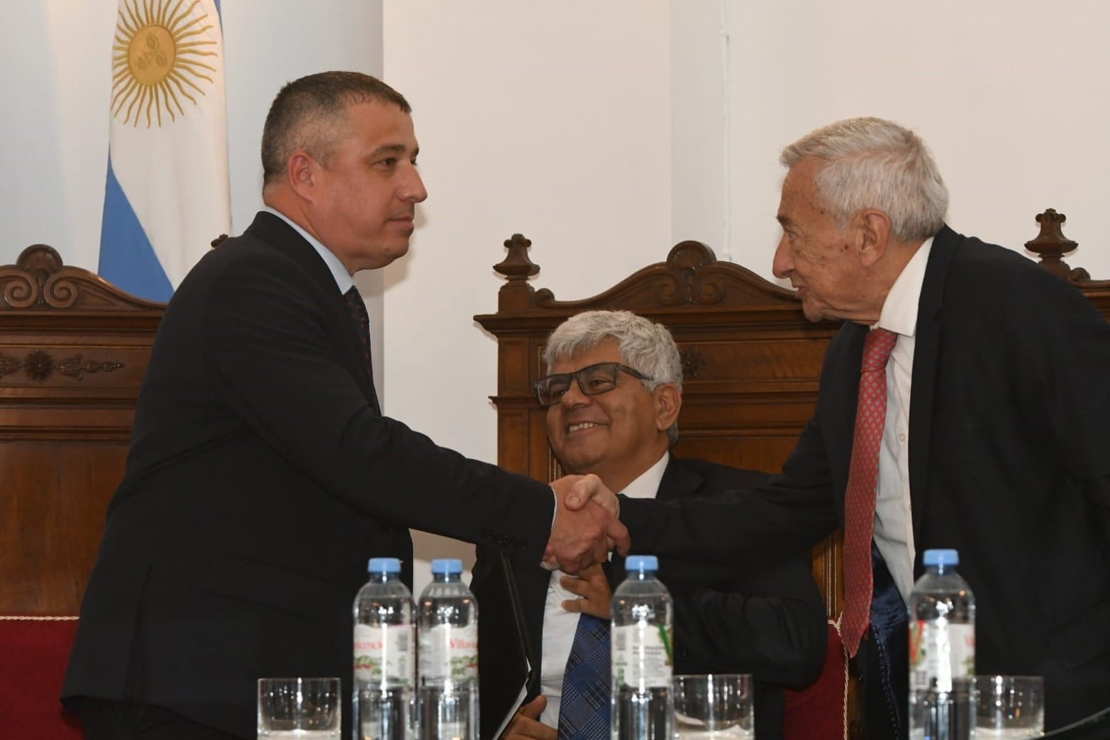 Diego Maciel juró como nuevo ministro de la Corte Suprema de Justicia de Santa Fe Crédito: Carolina Niklison