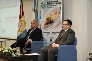 El encuentro abordó los desafíos económicos y climáticos de la actividad rural. Crédito: Flavio Raina.