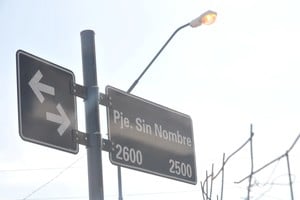 La foto, de 2018. Un pasaje sin nombre en la ciudad capital. Archivo Flavio Raina