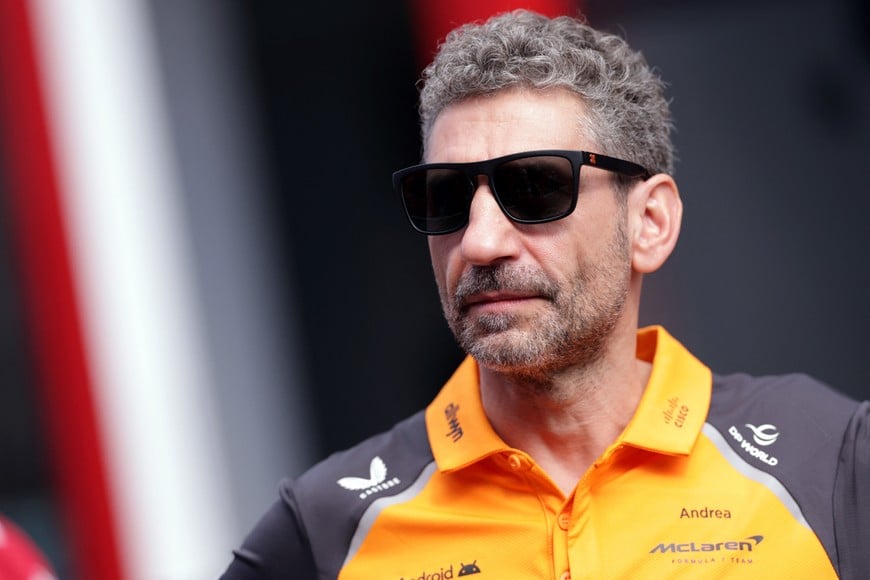 Formula One F1 - Austrian Grand Prix - Red Bull Ring, Spielberg, Austria - June 27, 2025
McClaren team principal Andrea Stella before practice REUTERS/Gintare Karpaviciute