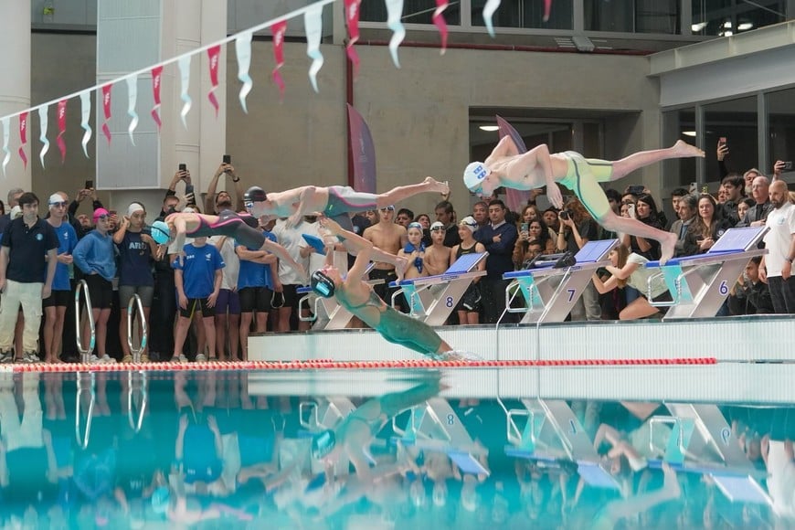 El Invencible Centro Acuático Provincial albergará natación, waterpolo, natación artística y saltos ornamentales.