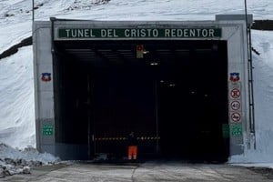 El Paso Internacional Cristo Redentor, uno de los principales corredores terrestres entre Argentina y Chile