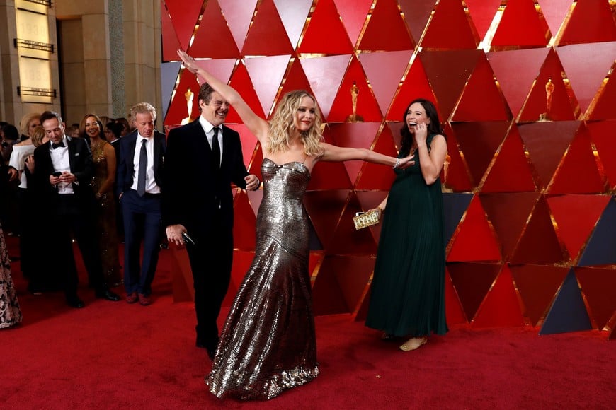 90th Academy Awards - Oscars Arrivals – Hollywood, California, U.S., 04/03/2018 - Jennifer Lawrence. REUTERS/Carlo Allegri california eeuu Jennifer Lawrence cine premios oscar entrega cine premio oscar entrega actores directores