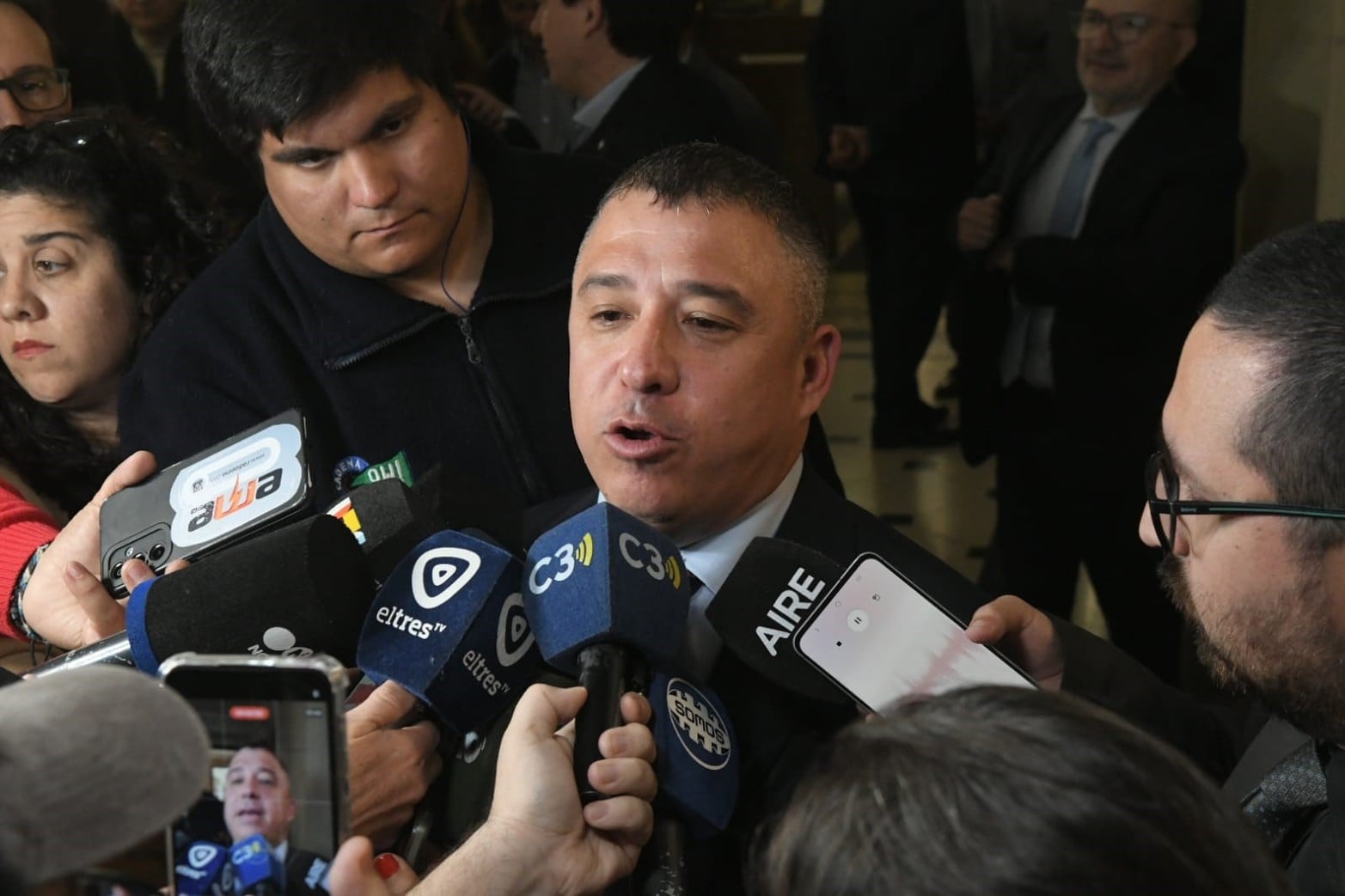 Diego Maciel juró como nuevo ministro de la Corte Suprema de Justicia de Santa Fe Crédito: Carolina Niklison